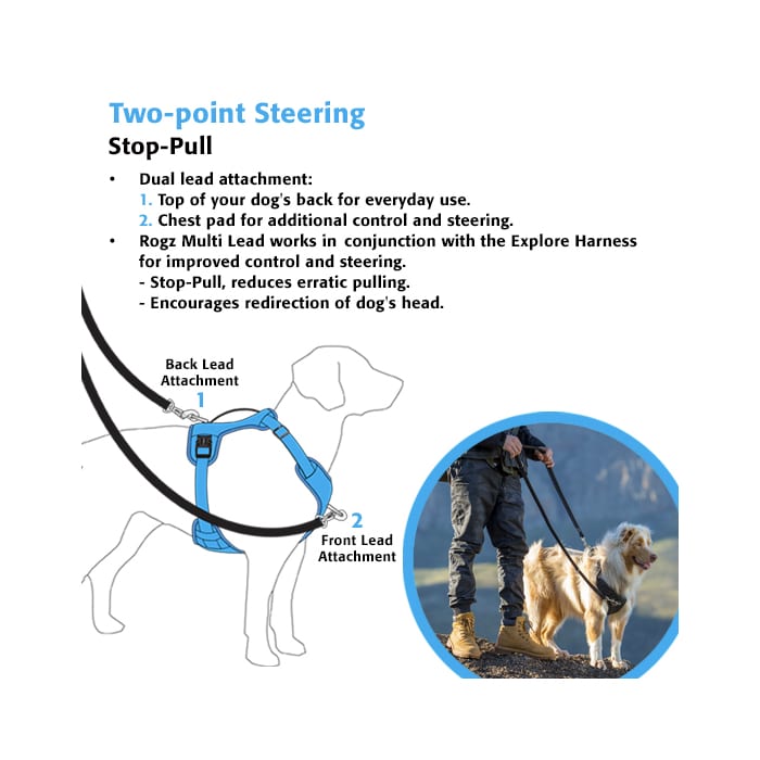 Rogz Explore Harness – Padded Harness