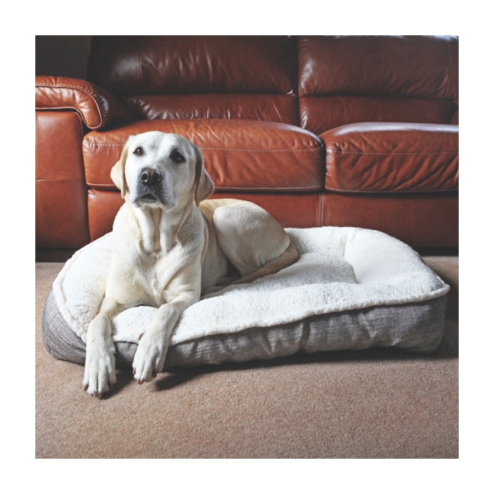 Rosewood Plush & Tweed Teddy Bear Mattress