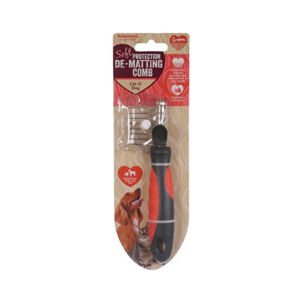 Rosewood Salon Grooming De-Matting Comb