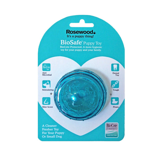 Rosewood Toy Ball Biosafe Puppy Ball Blue