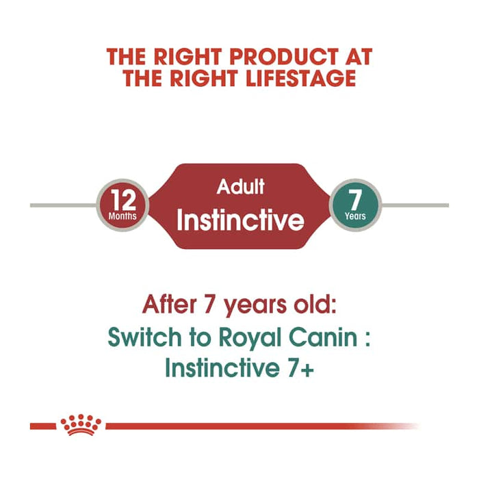 ROYAL CANIN Adult Instinctive in Gravy Wet Cat Food (12 x 85g)