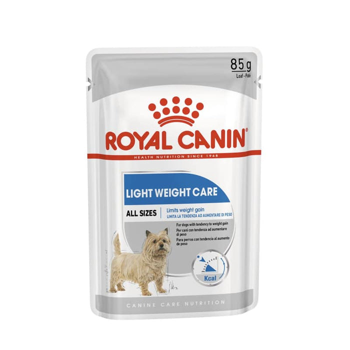 ROYAL CANIN All Breed Light Weight Care Wet Dog Food Loaf (12 x 85g)