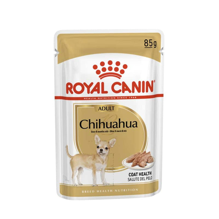 ROYAL CANIN Chihuahua Adult Wet Dog Food Pouch (12 x 85g)