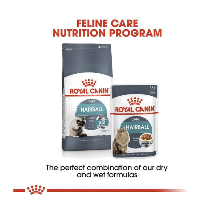 ROYAL CANIN Hairball Care Gravy Adult Wet Cat Food (12 x 85g)