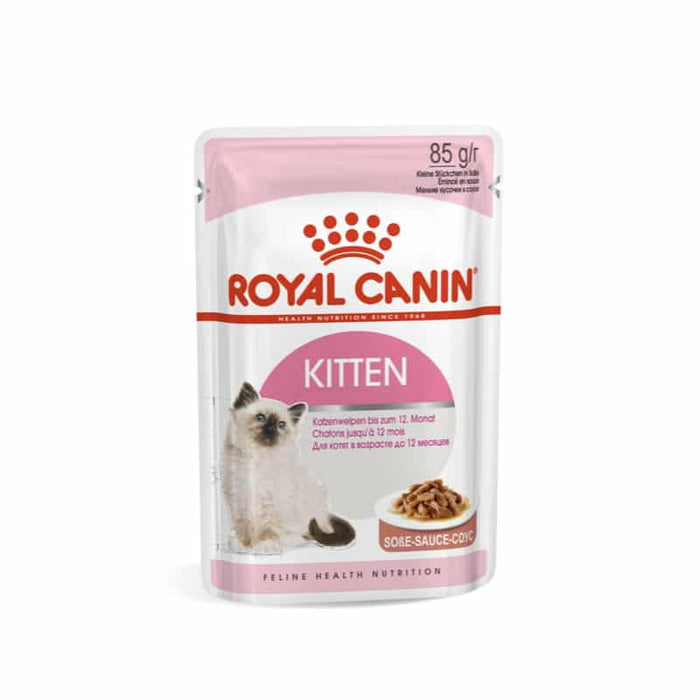 ROYAL CANIN Kitten Instinctive in Gravy Wet Cat Food (12 x 85g)