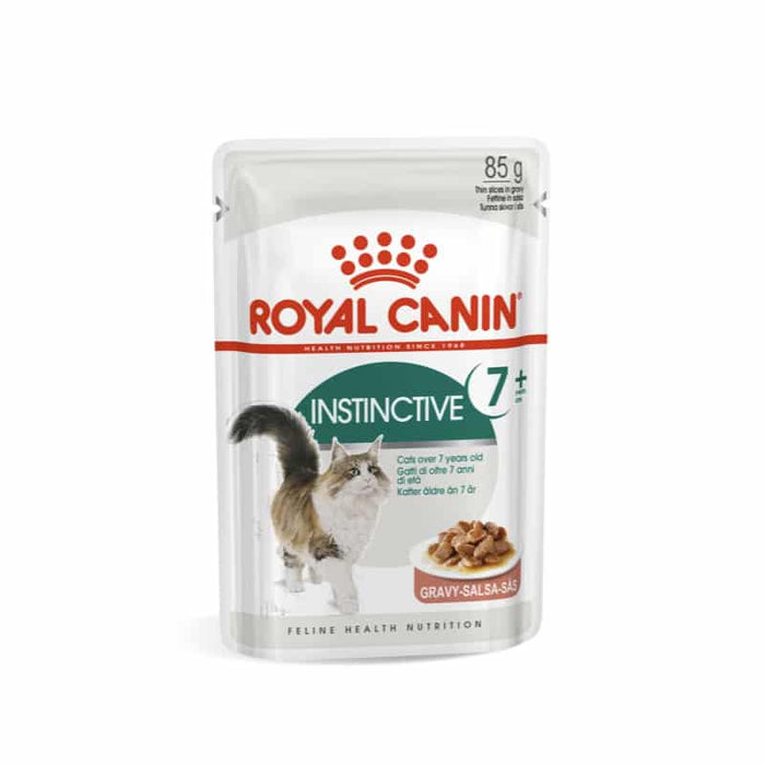 ROYAL CANIN Mature Instinctive 7+ Gravy Wet Cat Food (12 x 85g)