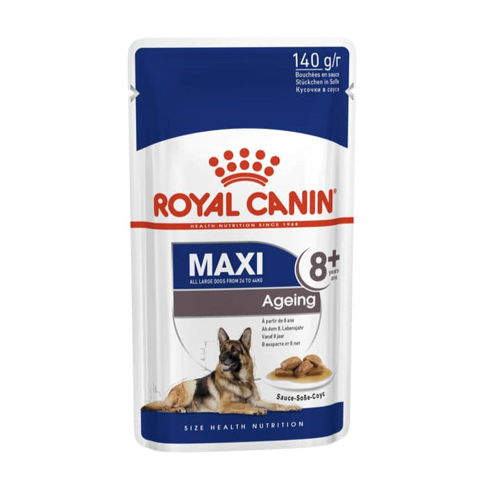 ROYAL CANIN Maxi Ageing 8+ Wet Dog Food (10 x 140g)