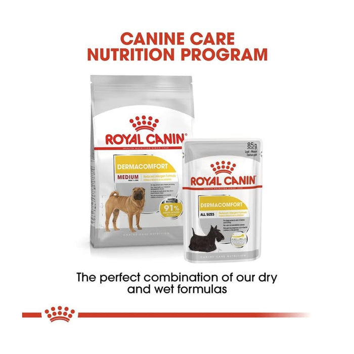 Royal Canin Medium Dermacomfort Dog Food Dry