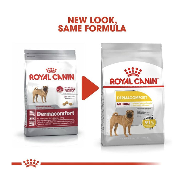 Royal Canin Medium Dermacomfort Dog Food Dry