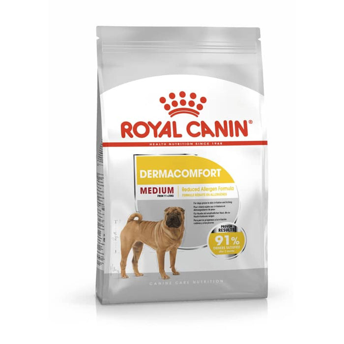 Royal Canin Medium Dermacomfort Dog Food Dry