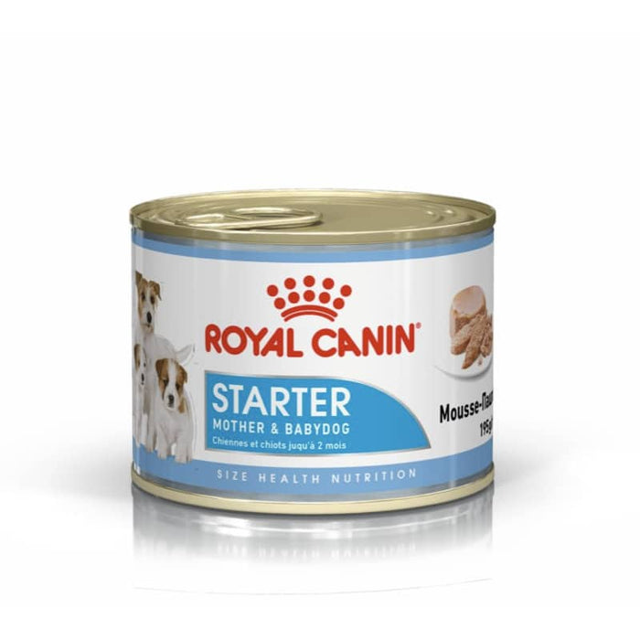 ROYAL CANIN Mother & Babydog Starter Wet Puppy Food Mousse (12 x 195g)