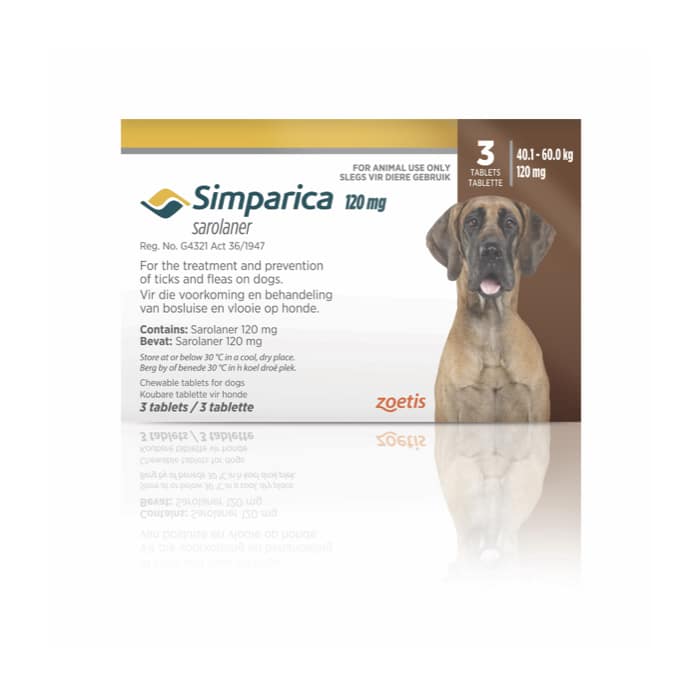 Simparica Tick and Flea Giant Dog
