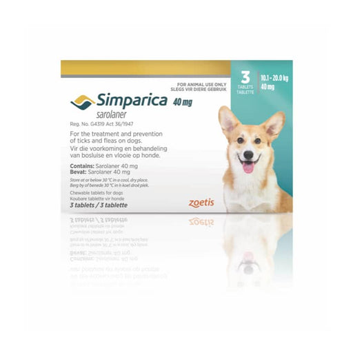 Simparica Tick and Flea Medium Dog