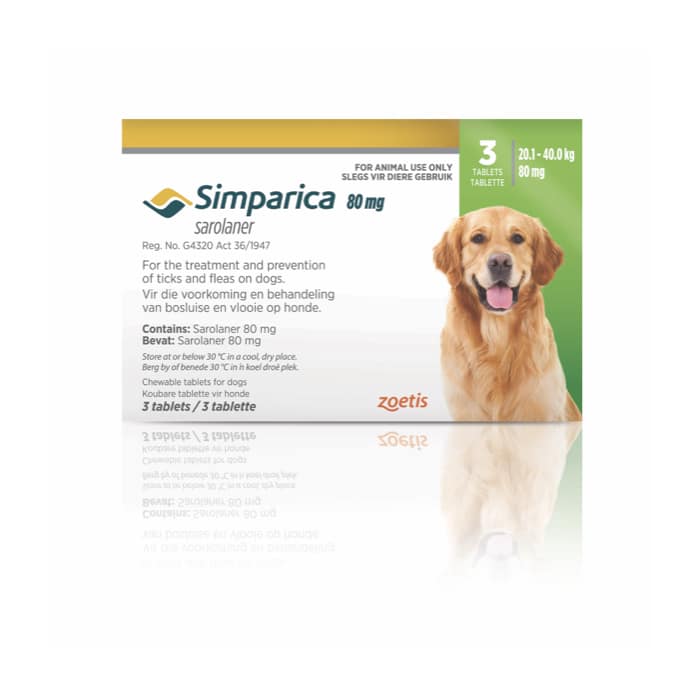 Simparica Tick and Flea Large Dog