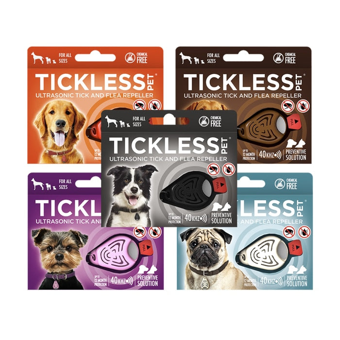TICKLESS® Pet Ultrasonic Tick & Flea Repeller