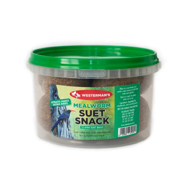 Westerman's Mealworms Mini Suet Balls