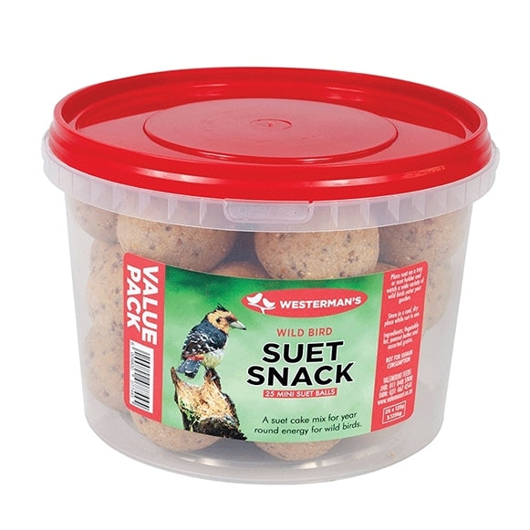 Westerman's Suet Snack Mini Ball Value Tub