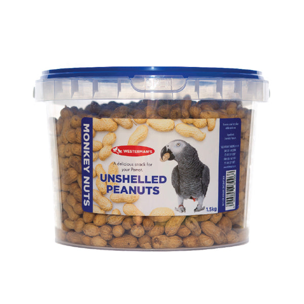 Westerman's Unshelled Peanuts Tub 1.5kg