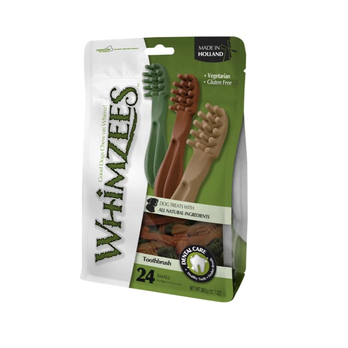 Whimzees Toothbrush Dental Dog Treats - Small
