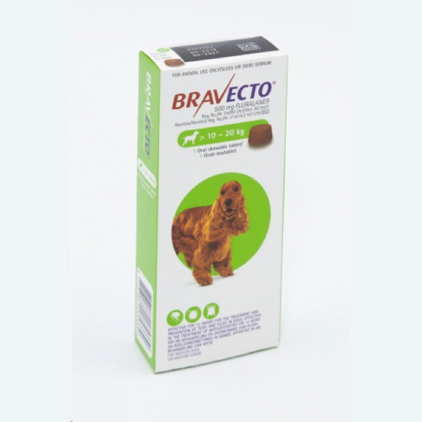 Bravecto Chew Tick and Flea Medium Dog