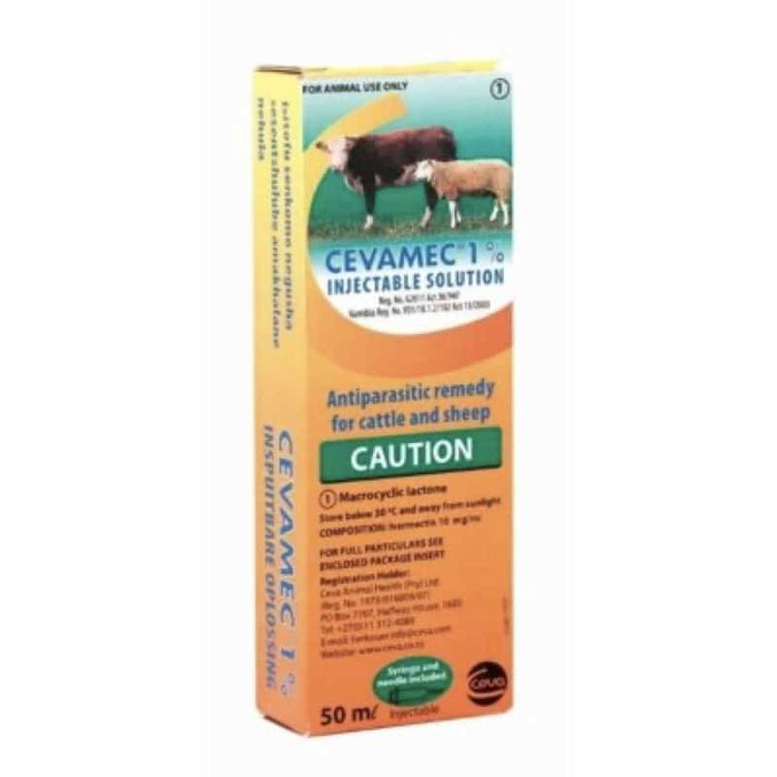 CEVAMEC 1% Solution - IVERMECTIN 10mg/ml