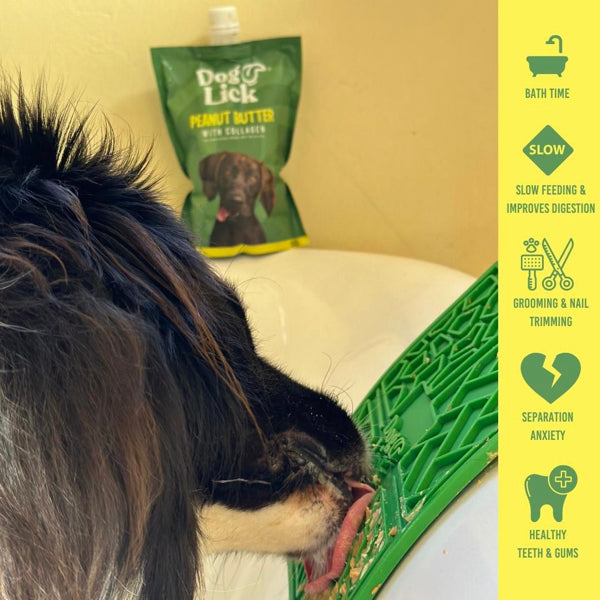 Dog Lick Mat for Dogs with Suction Cups
