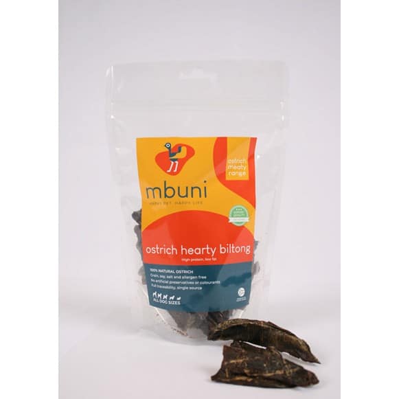Mbuni Ostrich Hearty Biltong