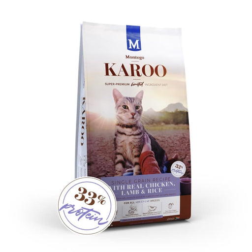 Montego Karoo Adult Cat Food Chicken Lamb and Rice
