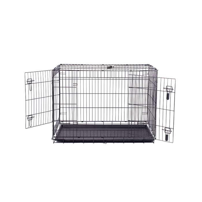 M-Pets Wire Crate Voyager Black