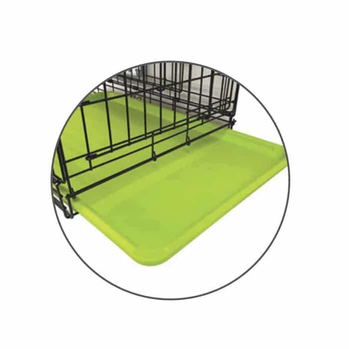 M-Pets Wire Crate Voyager Green