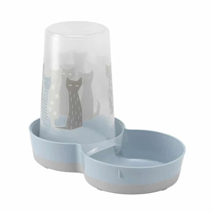 Moderna Trendy Tasty Food/Water Combo Dispenser 1.5L