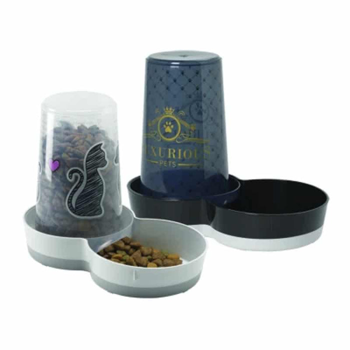 Moderna Trendy Tasty Food/Water Combo Dispenser 1.5L