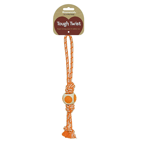Rosewood Tough Dental Throw Dog Toy